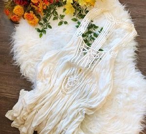 *Free People Creme Lace Top (included in sale)